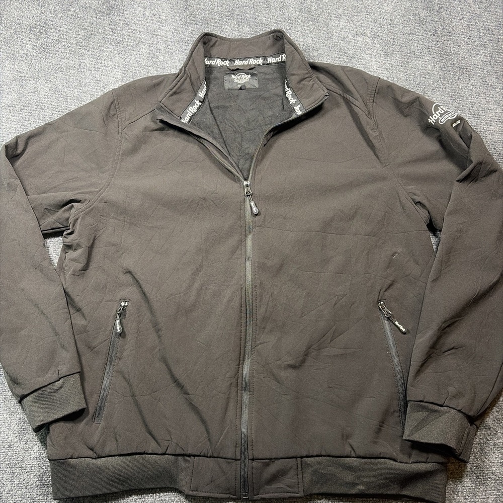 Hard Rock Biloxi Hotel & Casino Black Jacket Men's XXL